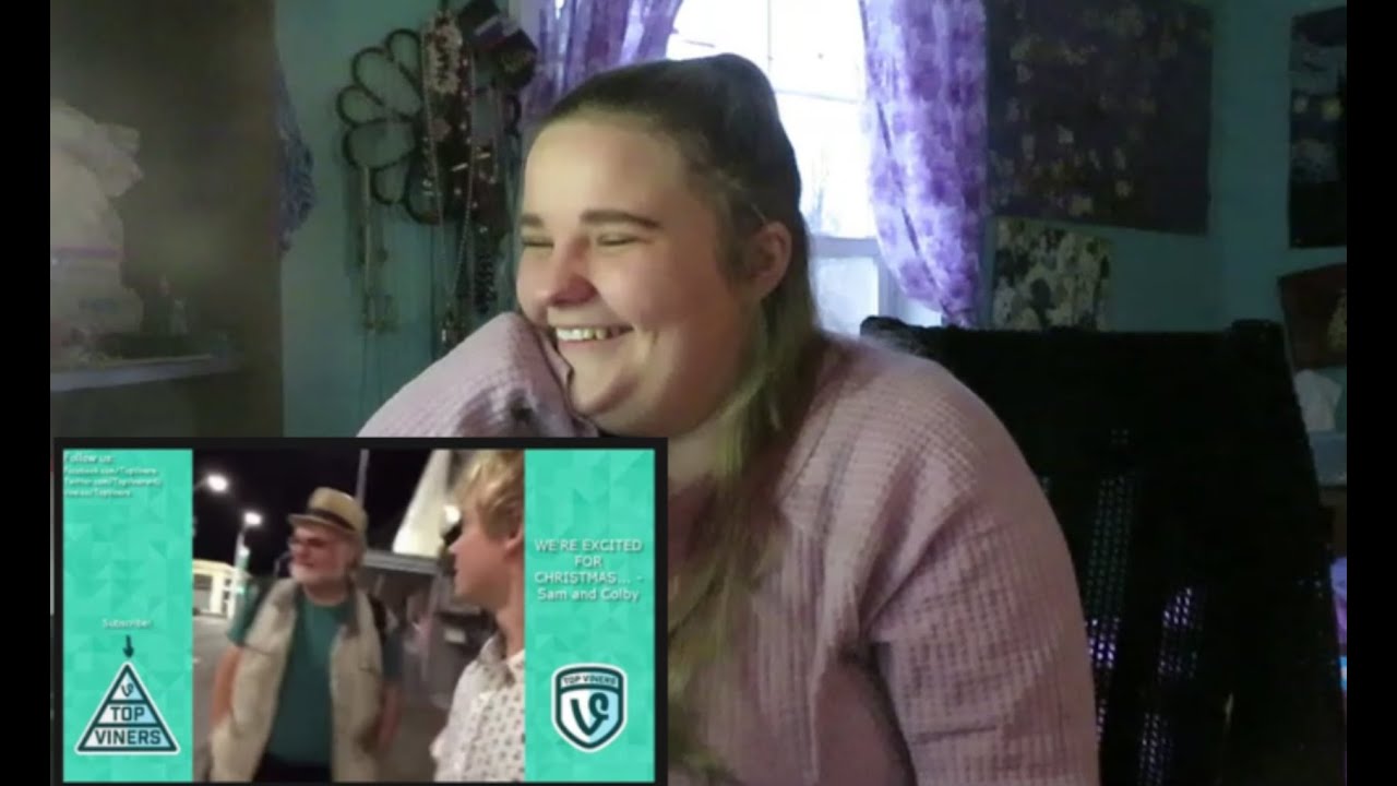 Reacting to Christmas Vine Compilation