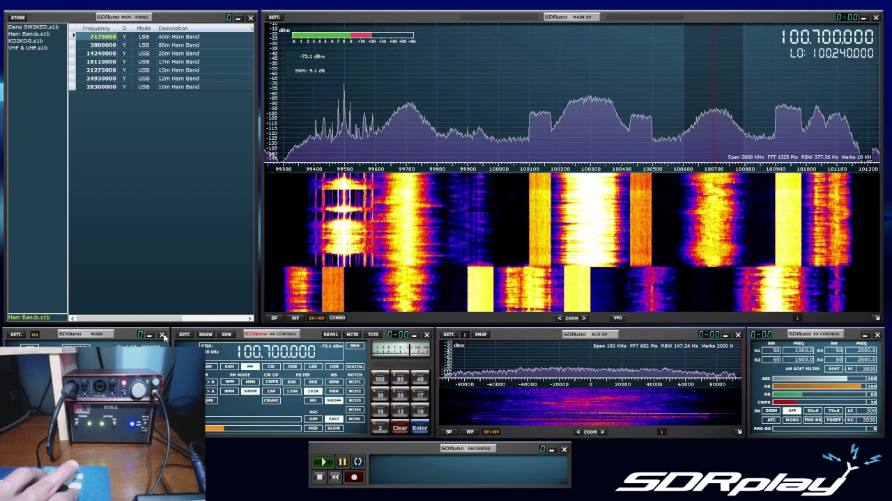 SDRplay RSP with the DX Engineering RTR-2