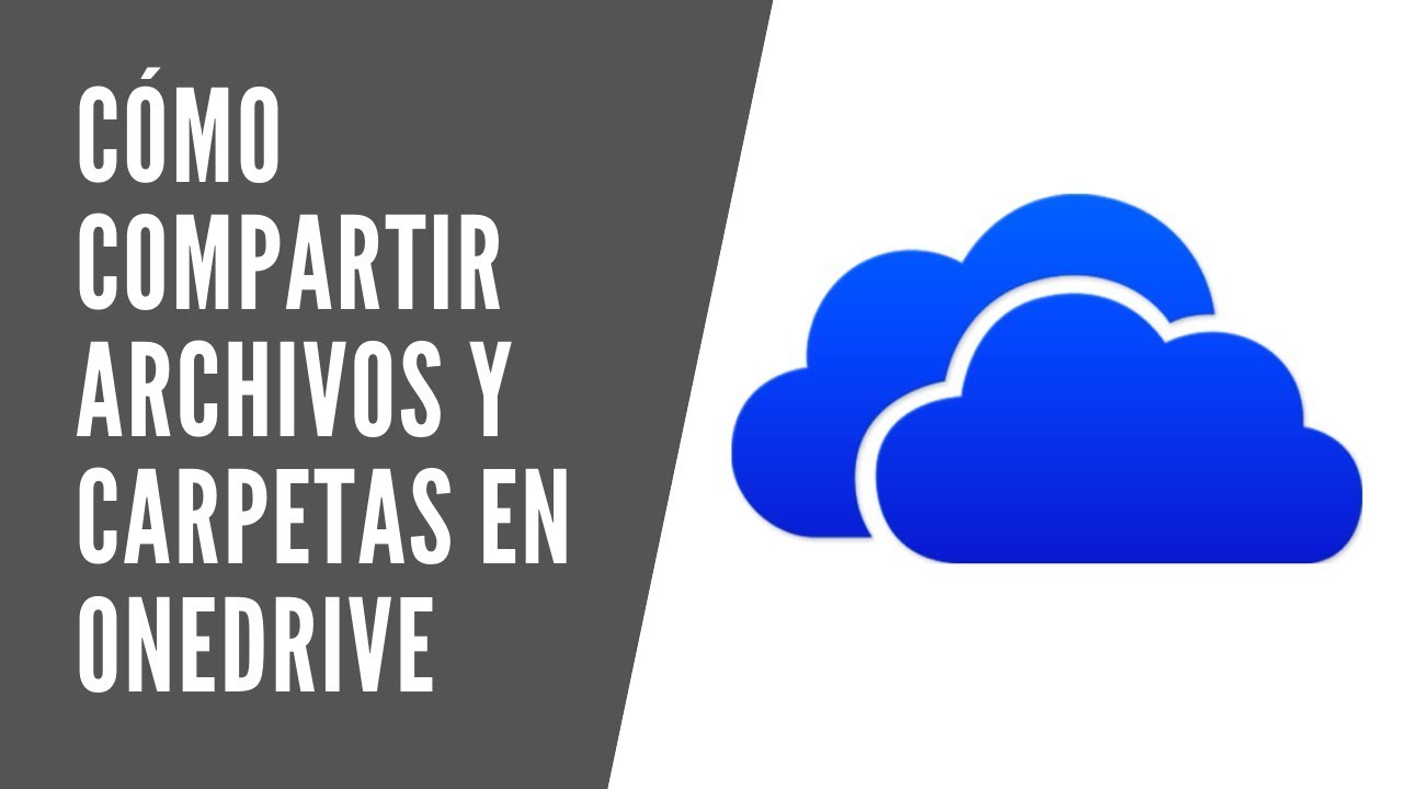 Cómo compartir archivos y carpetas en Onedrive