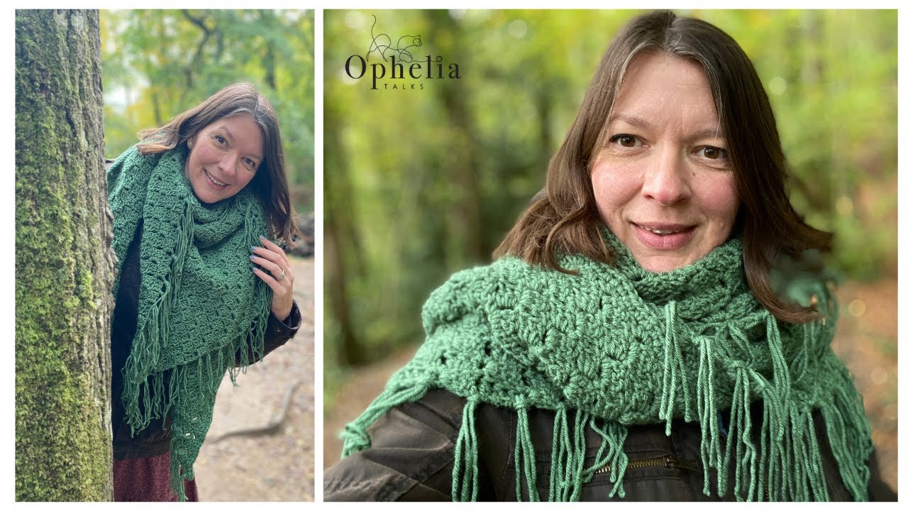 Quick And Easy Corner To Corner Crochet Shawl / Mary Ann Shawl / Ophelia Talks Crochet