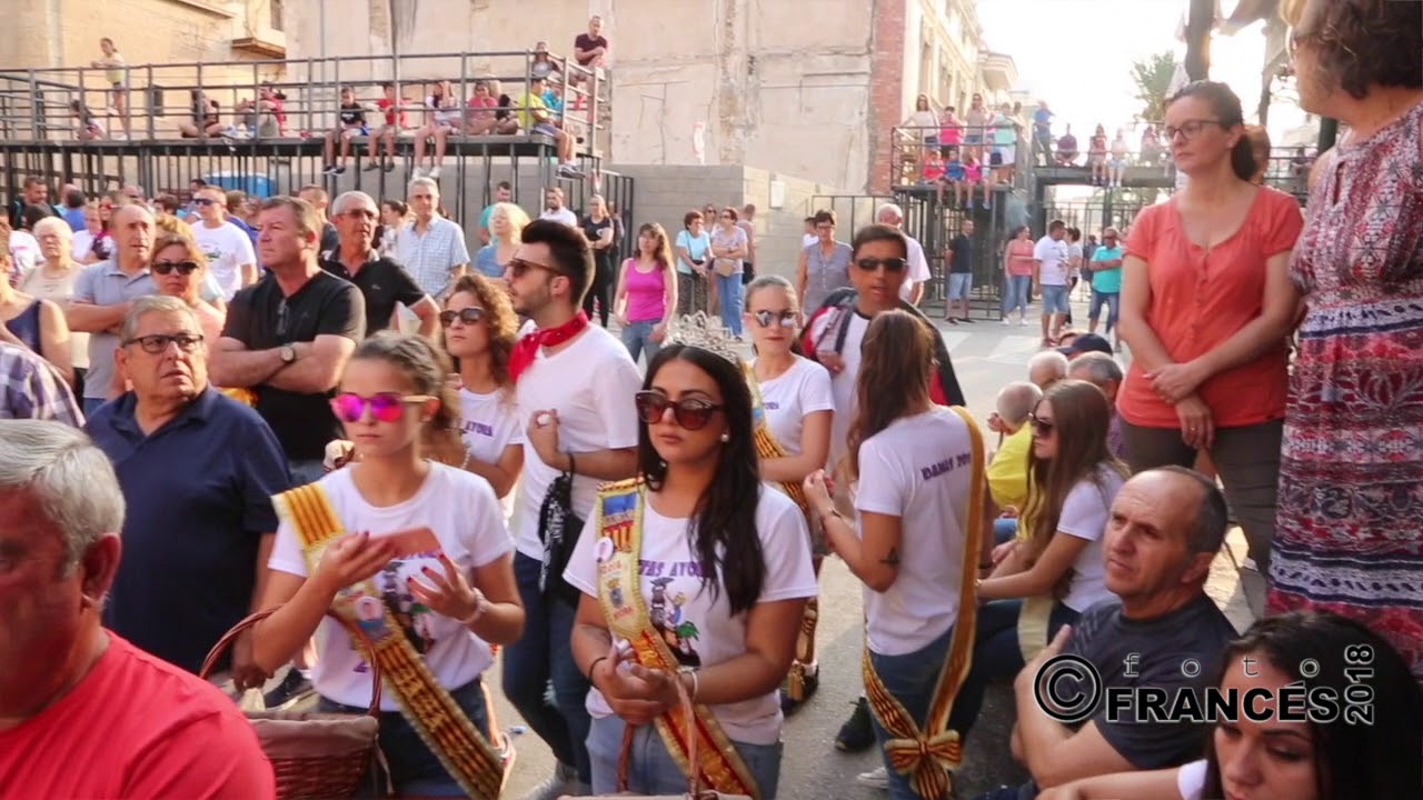 2018 AYORA, Fiestas Despertá y Pasacalle día 8 Agosto