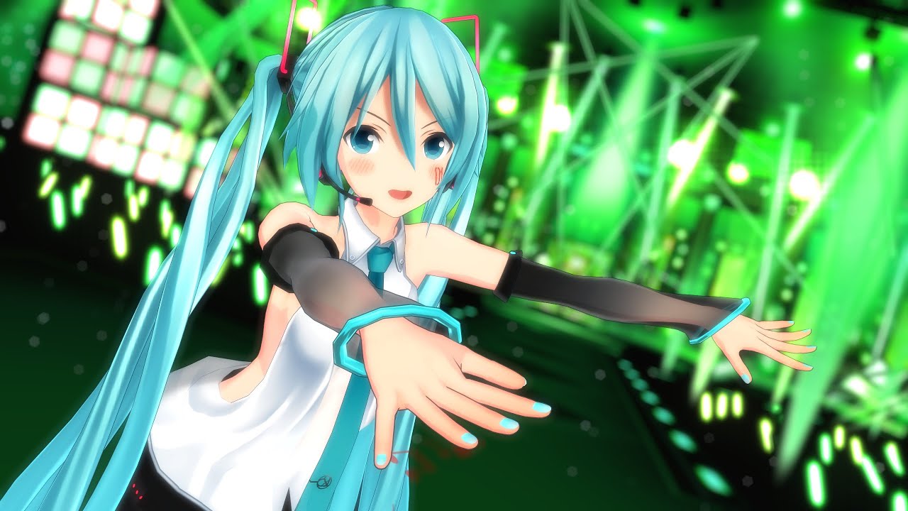 【MMD】 ミクミクビーム～初音ミク M@GICAL☆CURE! LOVE ♥ SHOT!【カメラ配布】 MIKU【CameraDL】