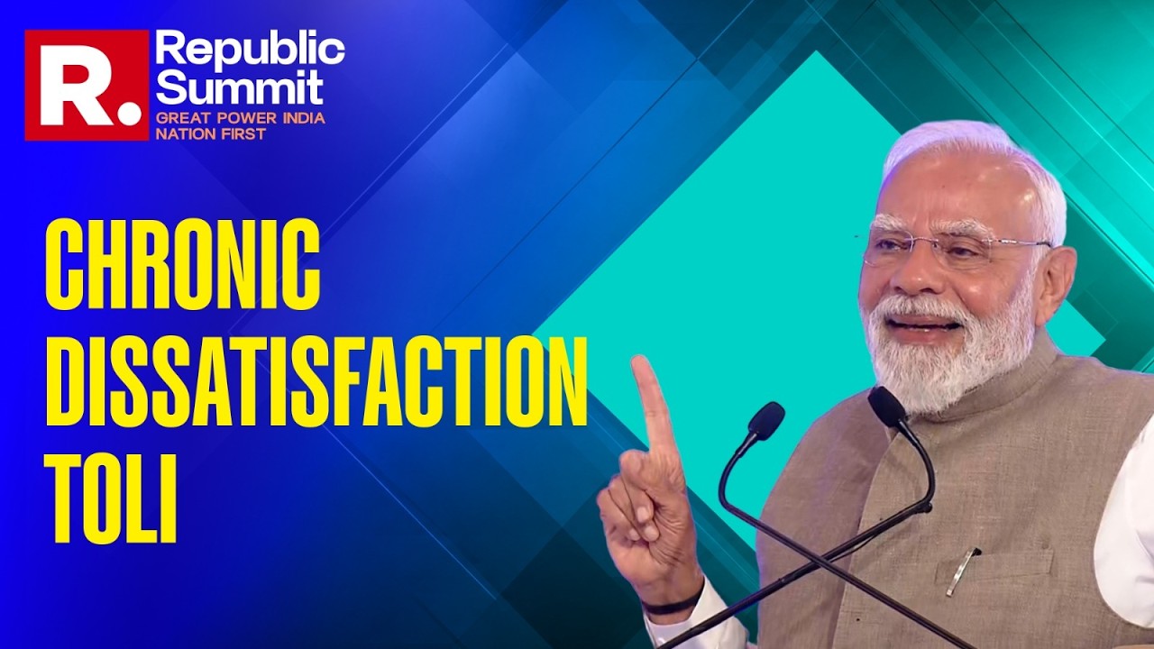 Republic Summit 2026: PM Modi Calls Out The 'Always Against' Gang In A Sharp Jibe To Opposition