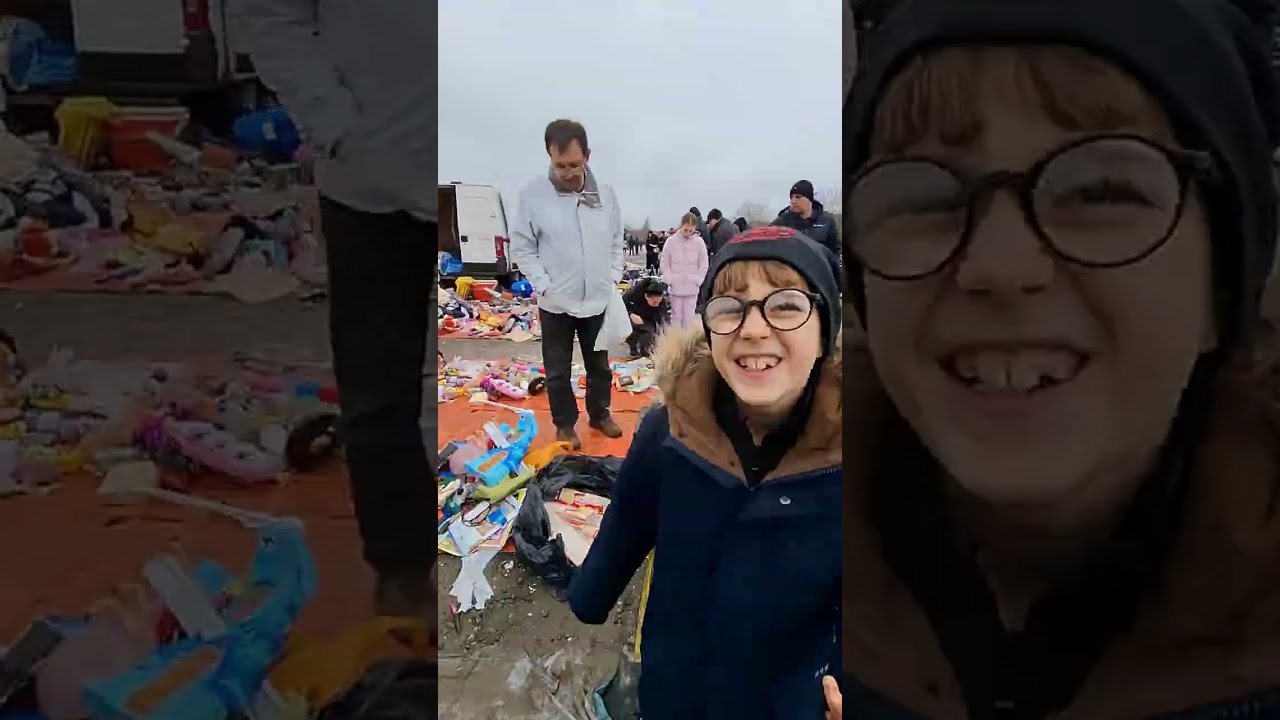 Zrenjaninski buvljak, dan nakon kiše. Subota 21.02.'26.