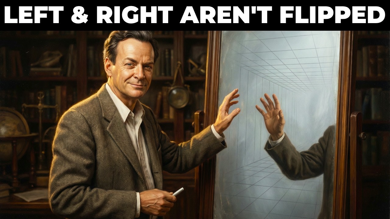 Richard Feynman Explains Why Your Reflection Isn’t Actually Reversed
