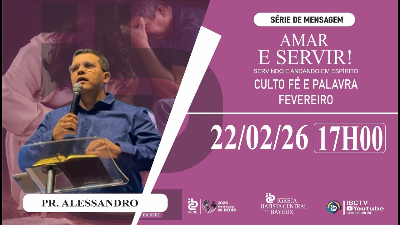 Culto Celebração - Tarde 22/02/2026