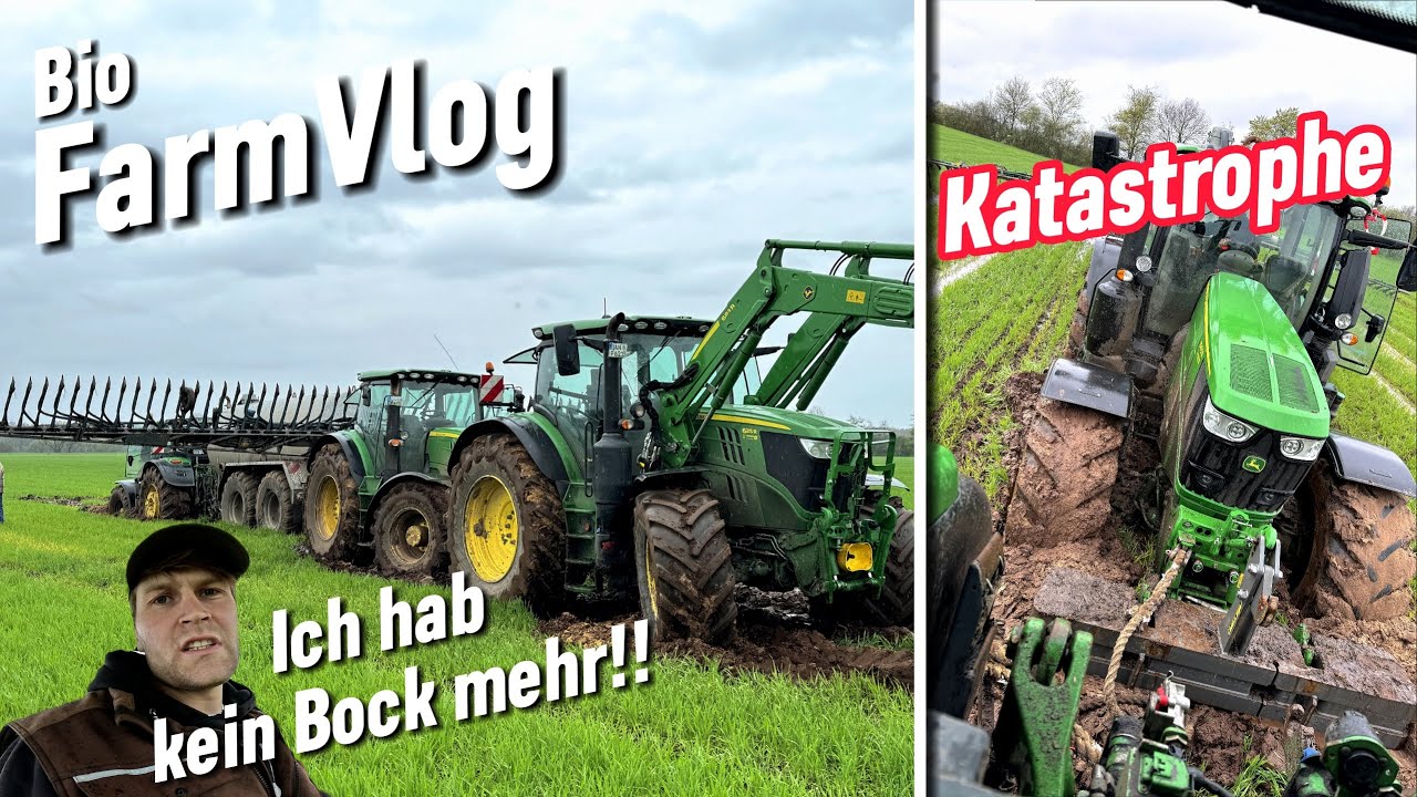 Das wars jetzt Komplett.. 6250R mit Güllefass versunken / Vlog 82