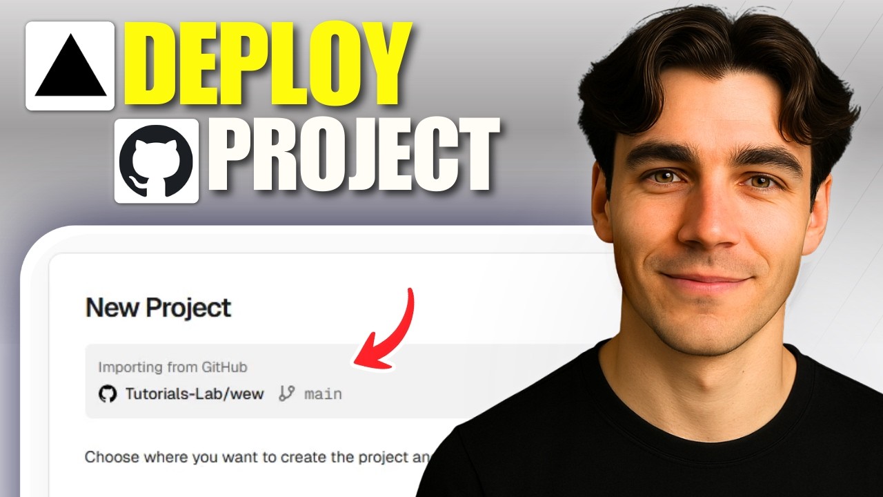 How To Deploy A GitHub Project On Vercel (Tutorial 2026)