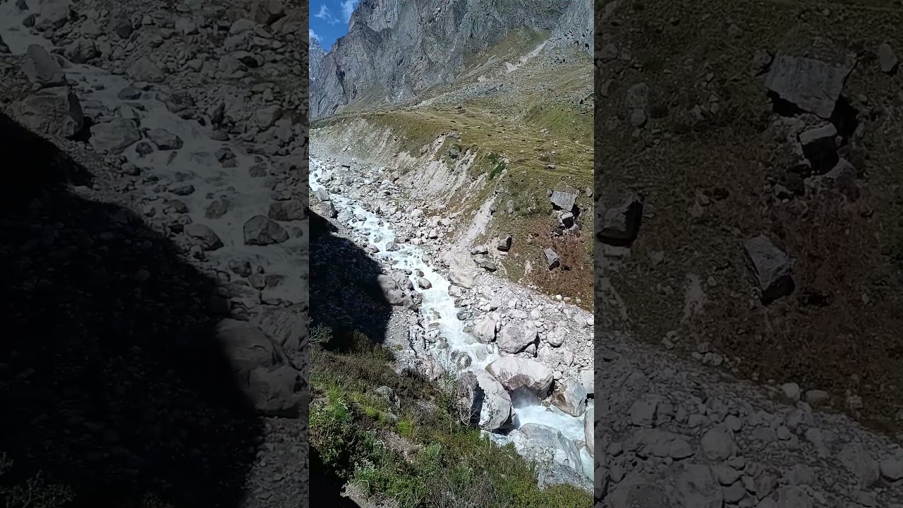 Alaknanda River Coming Down From Origin || Origin Of Alaknanda || Satopanth Glacier Uttrakhand