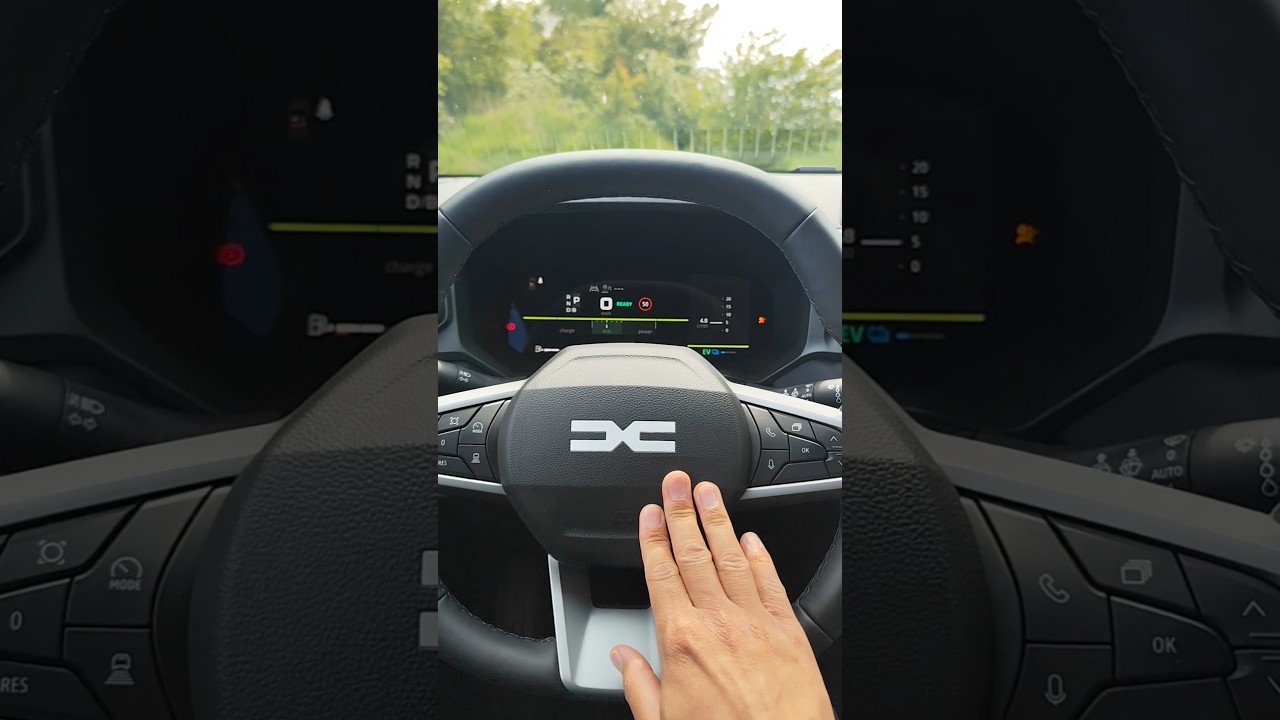 2025 Dacia Bigster Hybrid 155 *START UP & HORN SOUND* #hornsound #startup #shortsfeed #shorts #suv