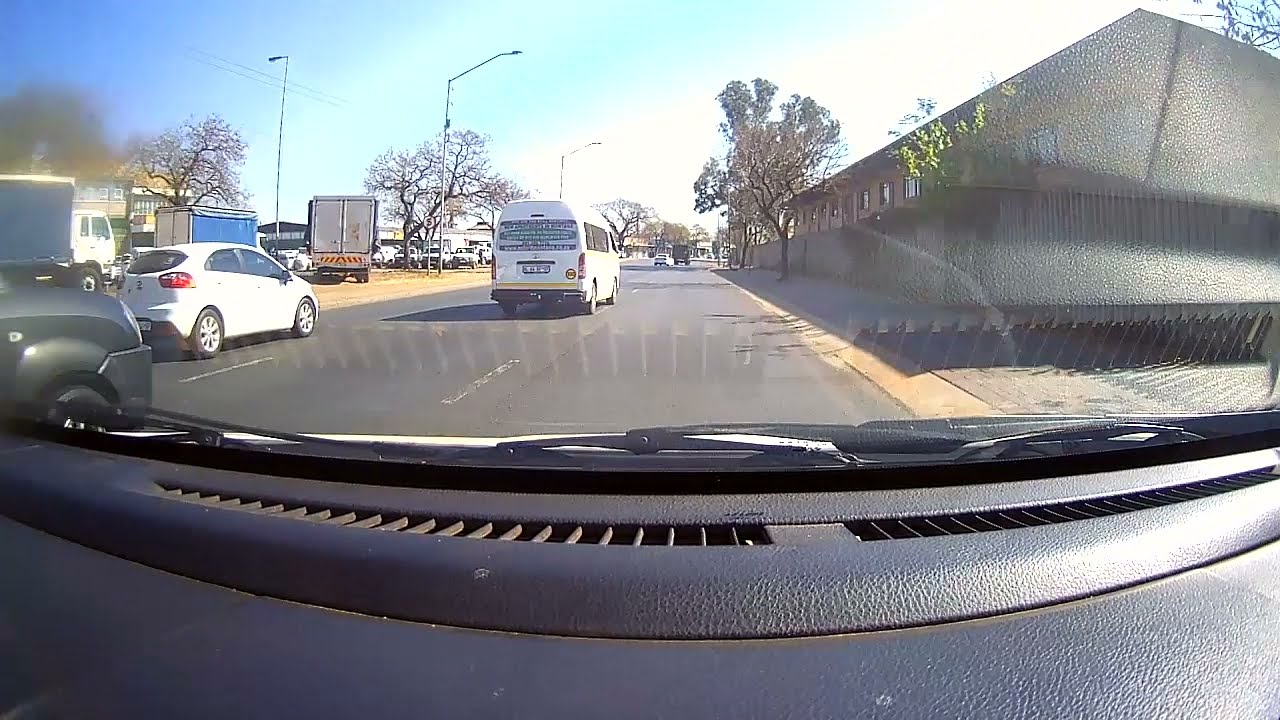 Driving from Pretoria Town To Soshanguve
