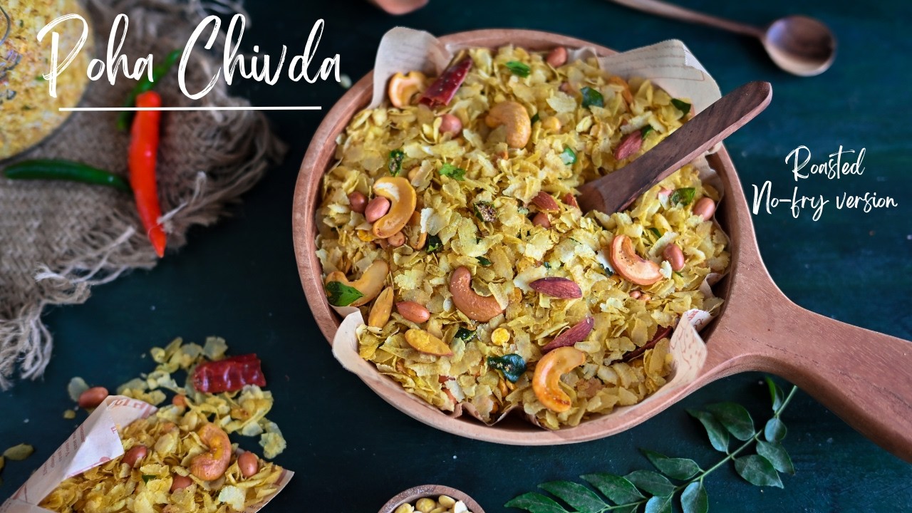 Roasted Poha Chivda