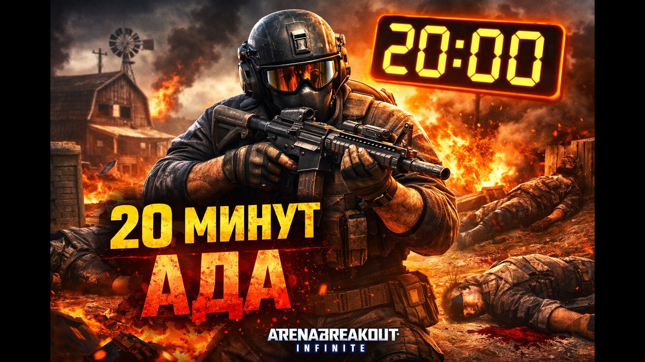 ФЕРМА ПРЕВРАТИЛАСЬ В КЛАДБИЩЕ — 20 МИНУТ АДА | Arena Breakout Infinite