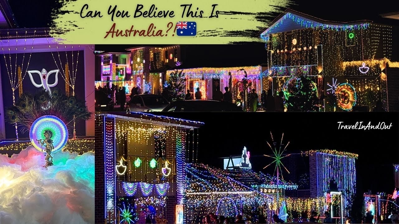 🌸 Sydney’s Most Magical Diwali Street | Most Beautiful Diwali Decorations
