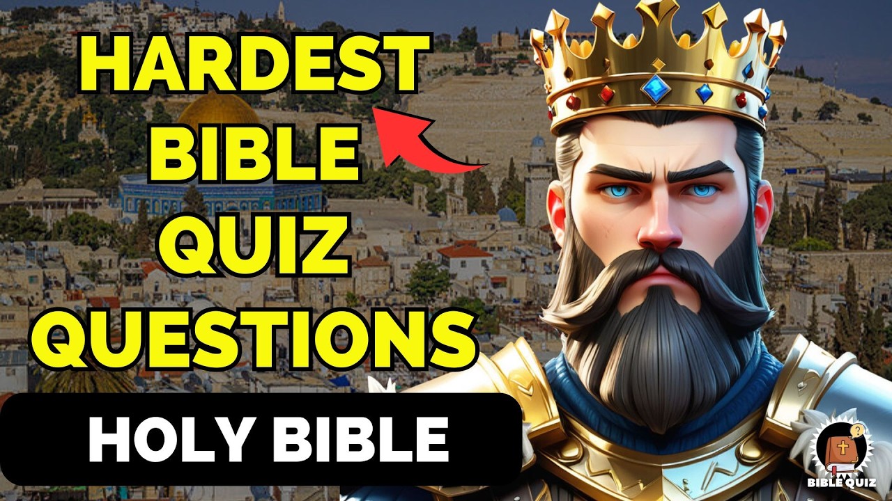 HOLY BIBLE QUIZ - 15 BIBLE QUESTIONS TO TEST YOUR BIBLE KNOWLEDGE - Bible Quiz