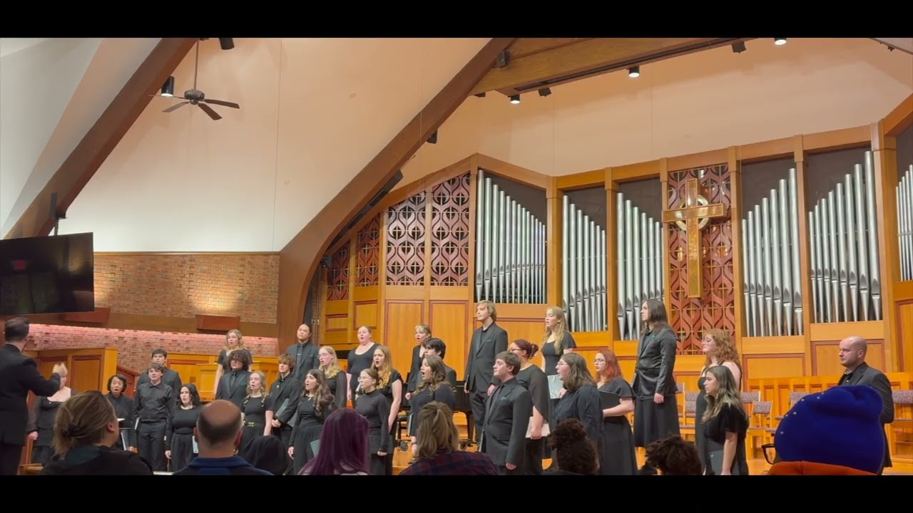 Verbum Caro Factum Est (Hans Leo Hassler) -- Illinois Wesleyan University Collegiate Choir