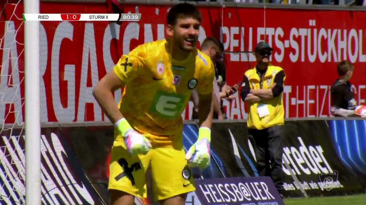 SV Ried gegen Sk Sturm Graz|| Zweite Liga Saison 2024/2025 Runde 28