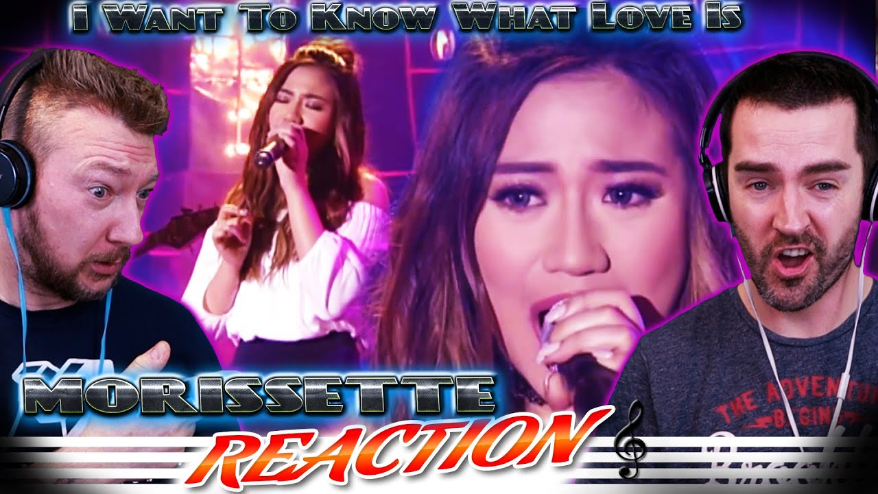 MORISSETTE Reaction - ''I Want To Know What Love Is''
