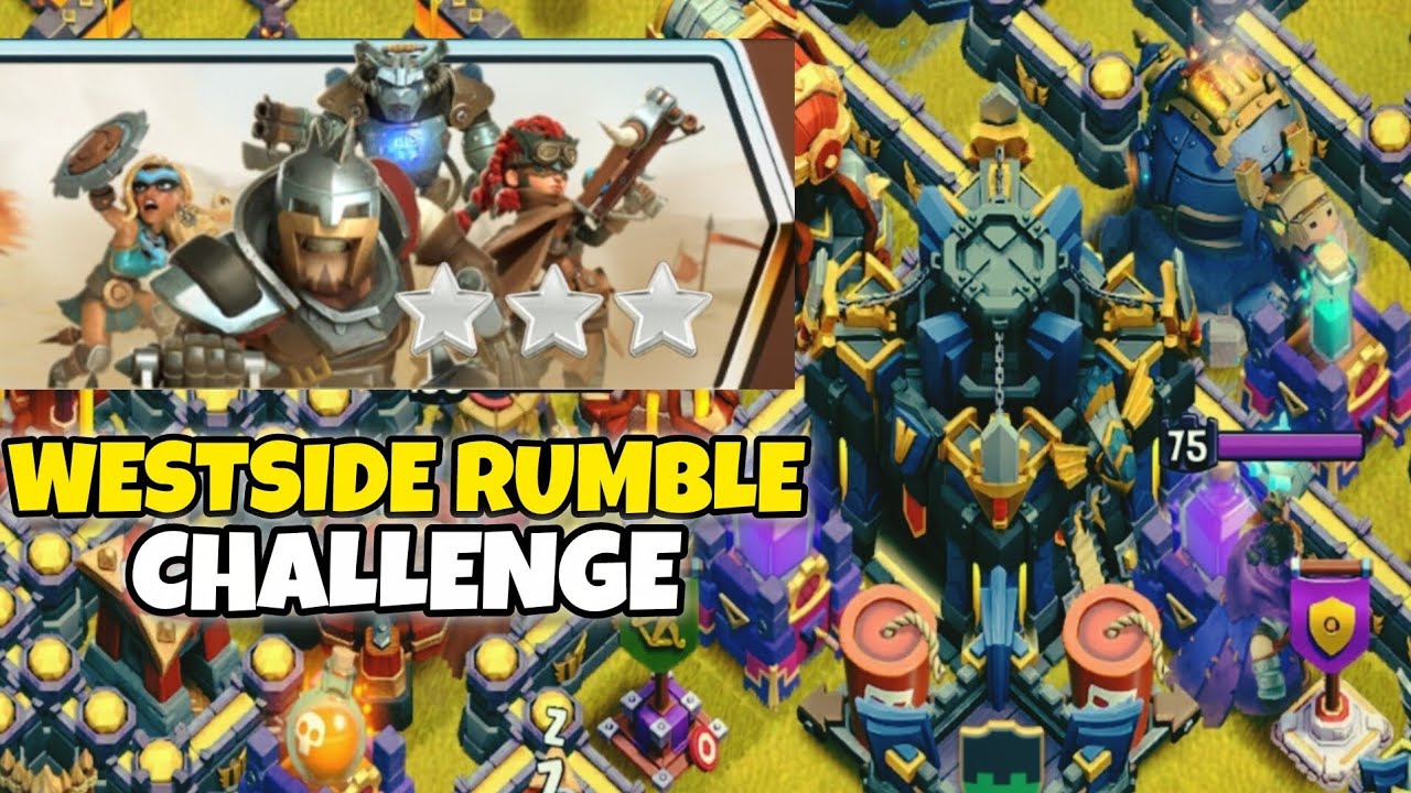 ЛЕГКИЙ 3-ЗВЕЗДНЫЙ ИСПЫТАНИЕ WESTSIDE RUMBLE|CLASH OF CLANS|