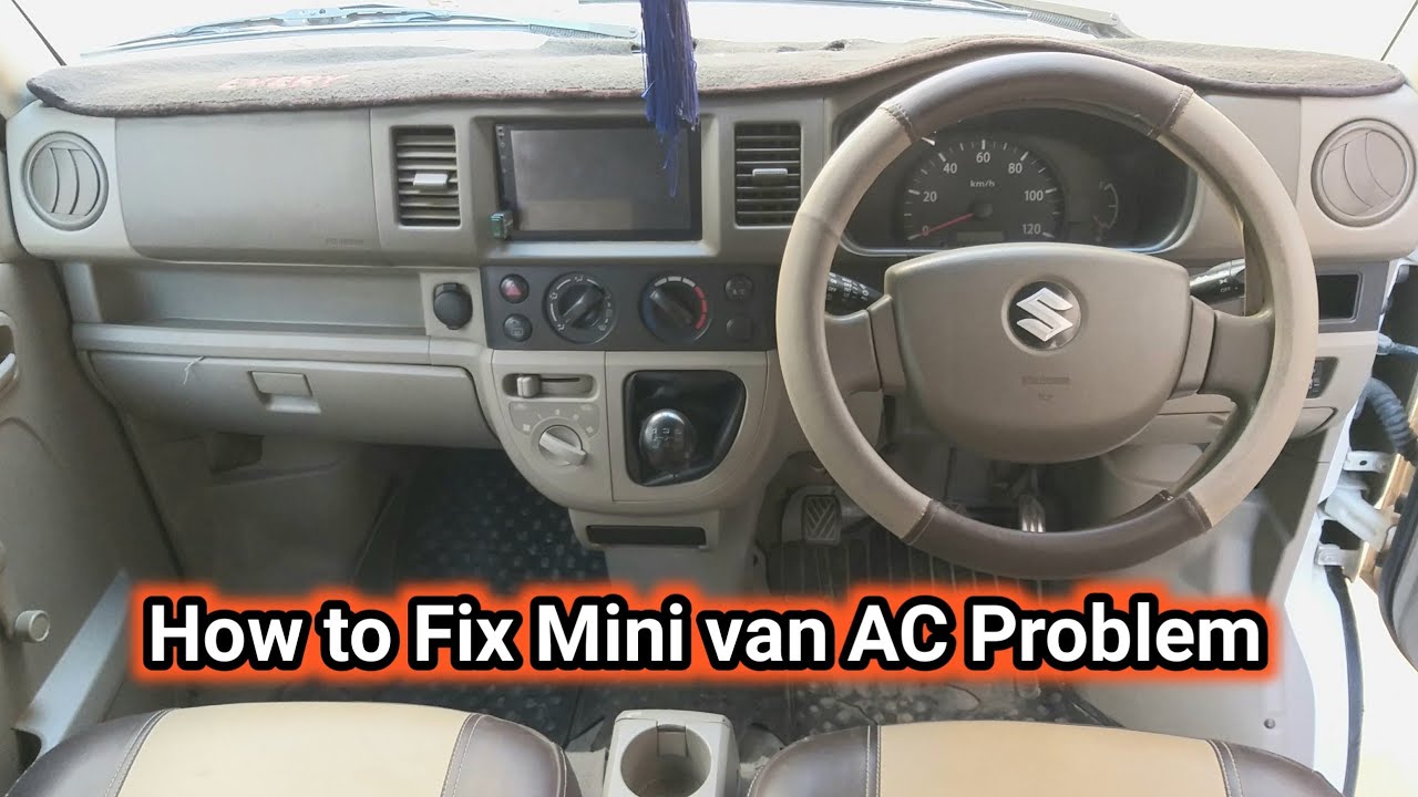 How to fix Mini van AC problem | Suzuki every | Daihatsu hijet | Nissan clipper | Mitsubishi,