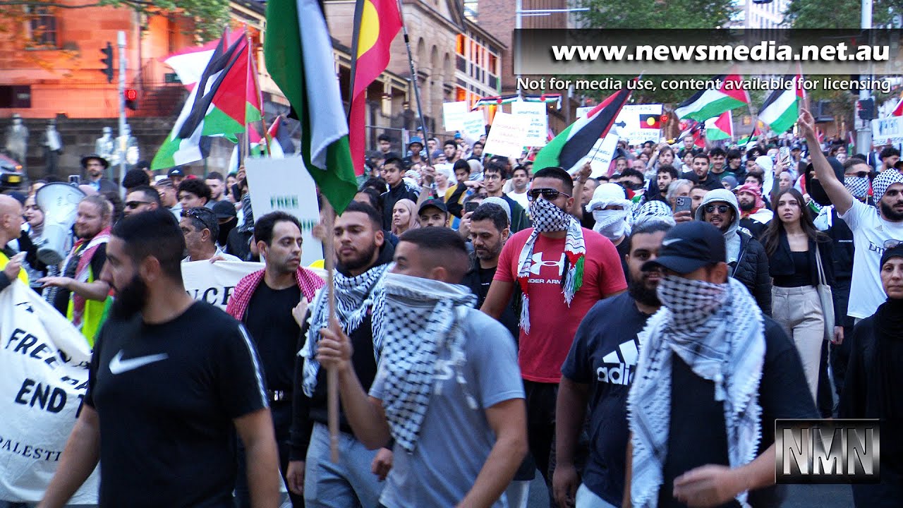 Sydney Opera House Palestine Protest
