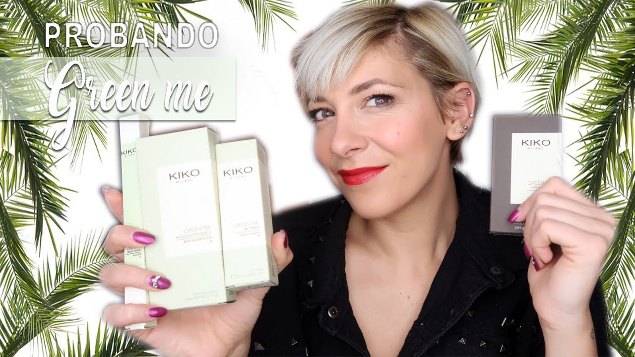 PROBANDO LA LINEA GREEN ME (KIKO COSMETICS) Cosmética Natural
