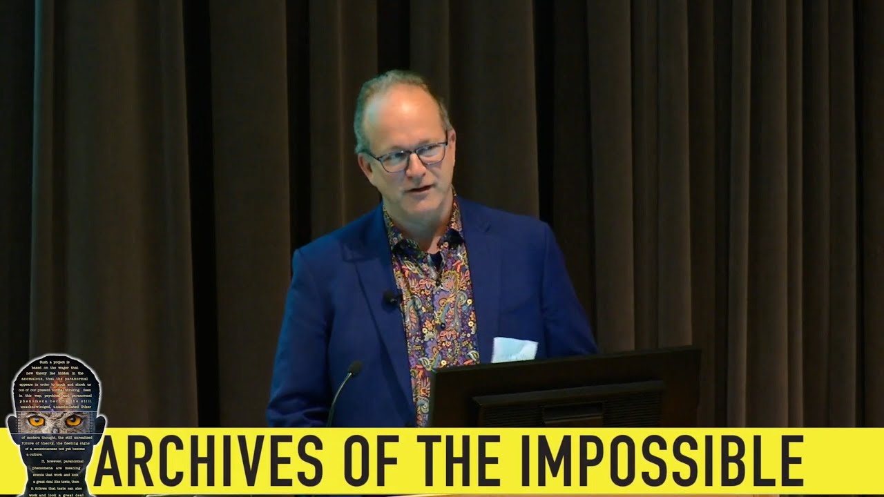 Archives of the Impossible conference | Welcome and Opening Remarks: Jeffrey J. Kripal