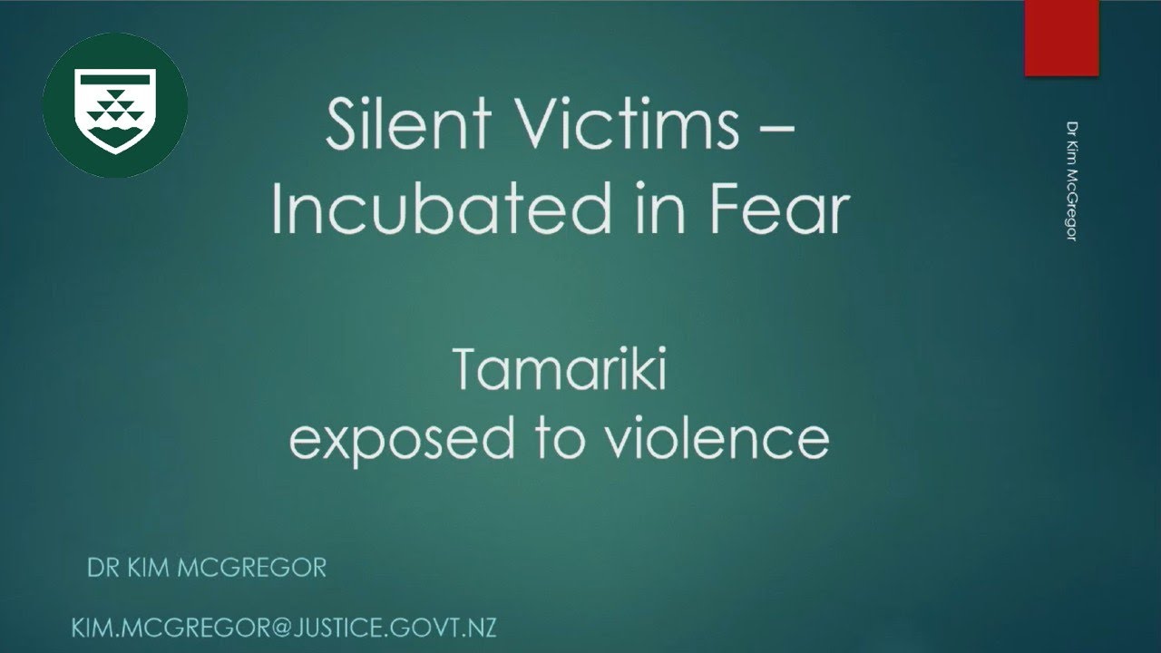 Centre for Justice Innovation—The Silent Victims of Family Violence: The Children