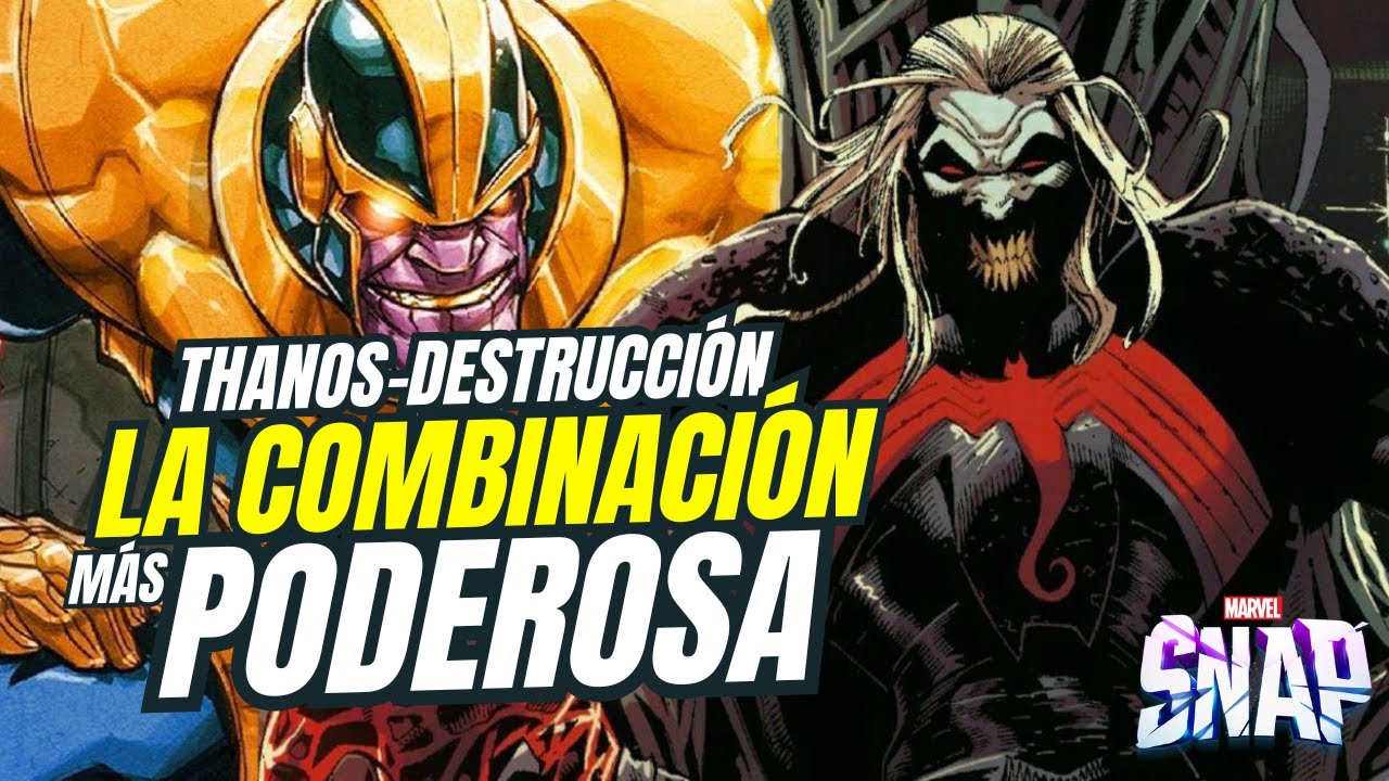 🔥 ¡El MEJOR Mazo de Thanos Destrucción en Marvel Snap! 🔥