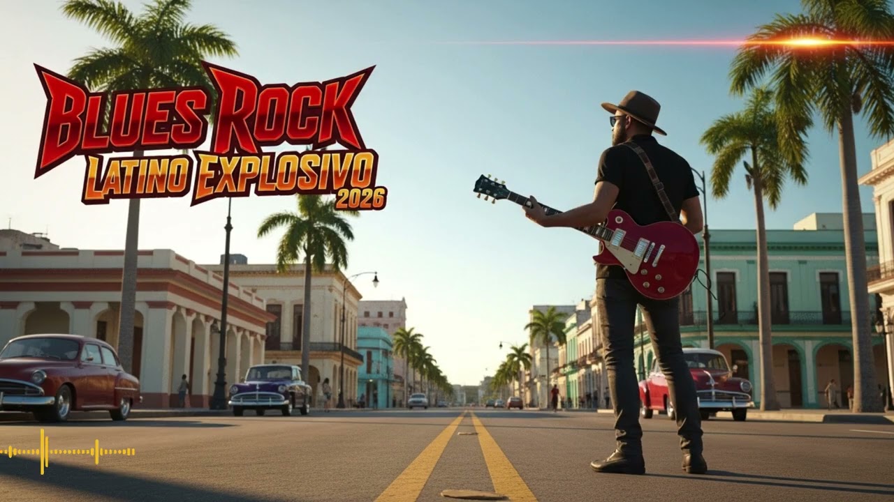 🔥 Electric Latin Rock Blues 2026 – Guitar Power, Urban Feel & Soul 🎸