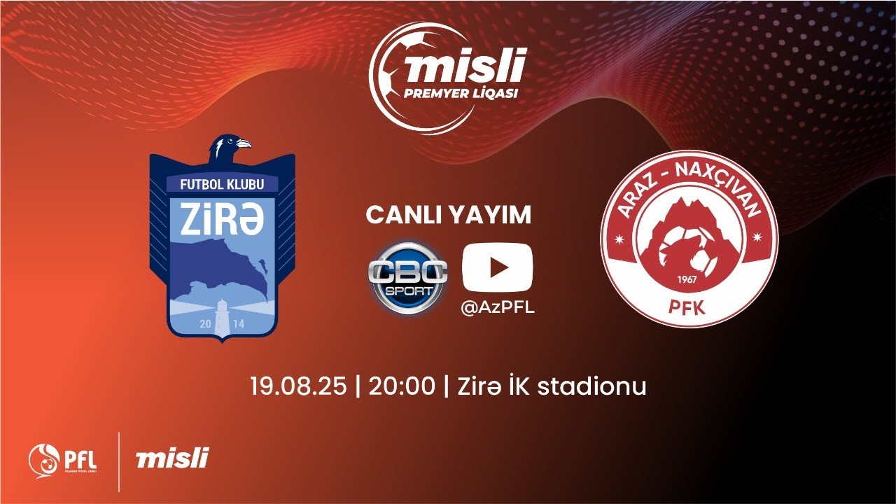 Misli Premyer Liqası 2025/2026 I tur &ldquo;Zirə&rdquo; &ndash; &ldquo;Araz-Nax&ccedil;ıvan&rdquo;