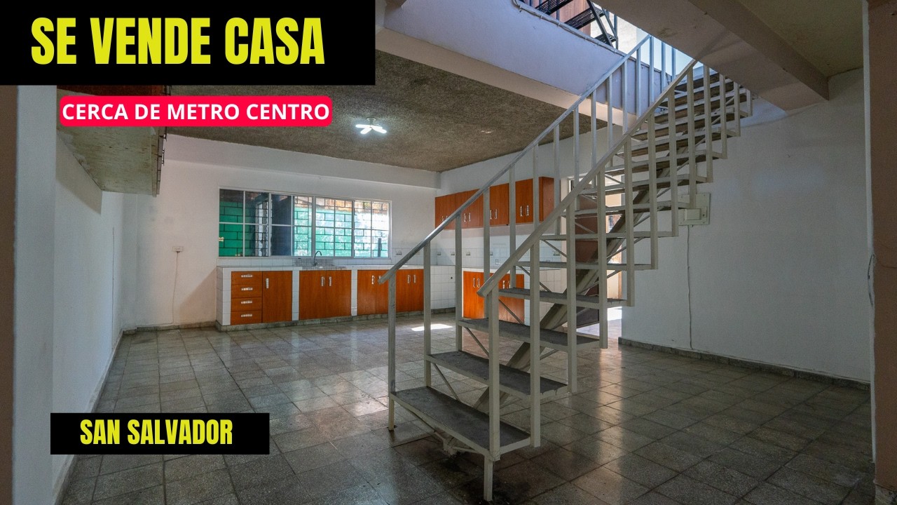 ⏰ ¡POR TIEMPO LIMITADO! SE VENDE CASA 🏡 | Cerca de Metrocentro, San Salvador