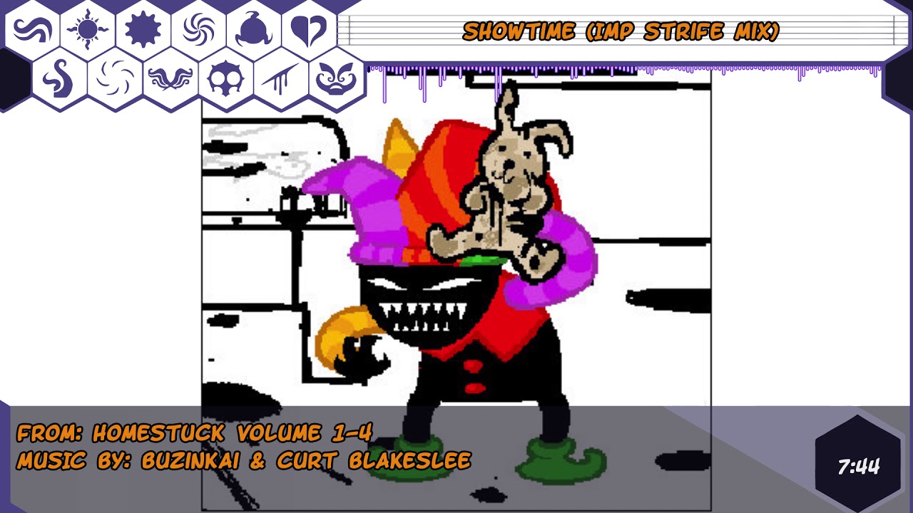 Homestuck Vol. 1-4 (#07/#41) - Showtime (Imp Strife Mix) Extended