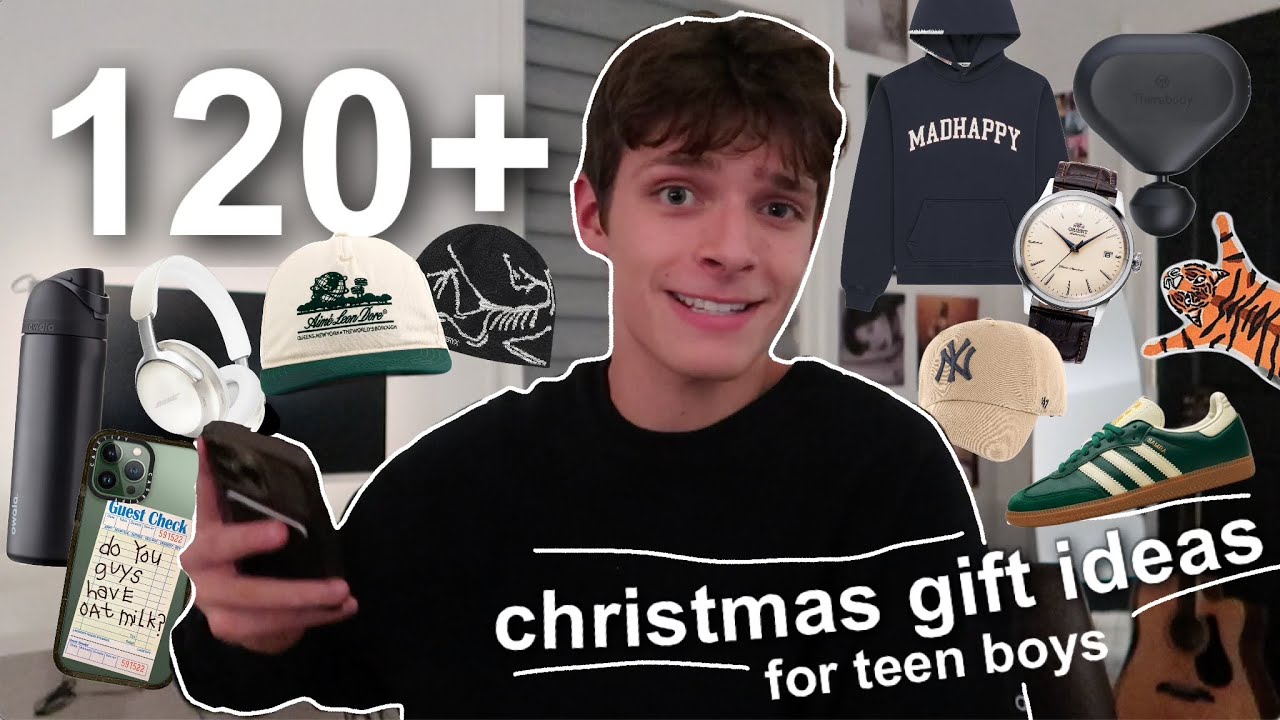 100+ Christmas Gift Ideas For TEEN BOYS 2024 | teen gift guide