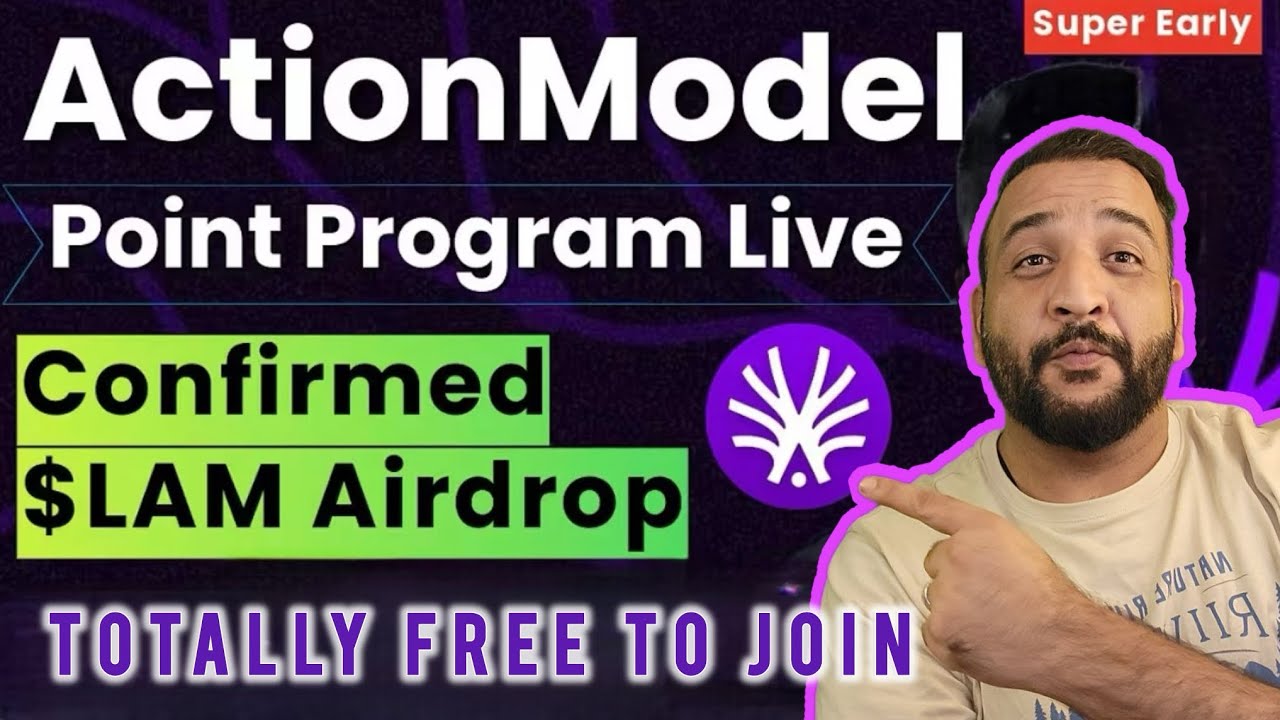 Аирдроп Action Model AI 2026 &ndash; Бесплатные токены на сумму $$$? Присоединяйтесь сейчас, пока не по...