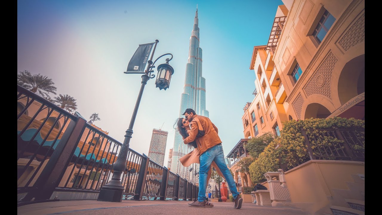 A Stunning Pre-Wedding shoot in Dubai  | Aakash + Ekta | VikhyathMedia Wedding Films