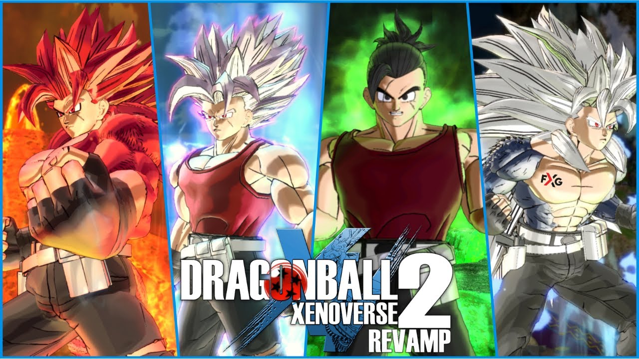 Новые формы причесок для CAC! - Моды для Dragon Ball Xenoverse 2