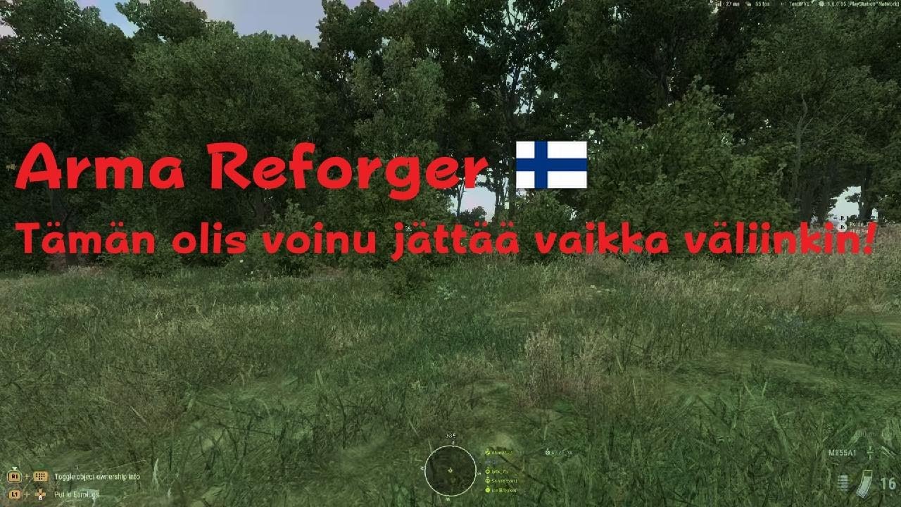 Arma Reforger SUOMI 🇫🇮 PS5 - Mortarin 