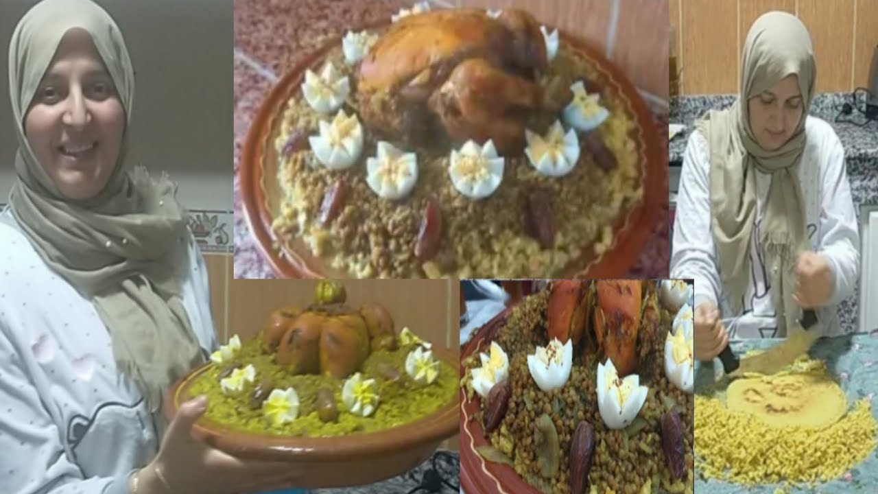 روتين يوم الاحد/رفيسة بالحرشة ديال الشاوية المزاب لي ذاقها معمرو يتسغنى عليها 👌طريقة سهلة