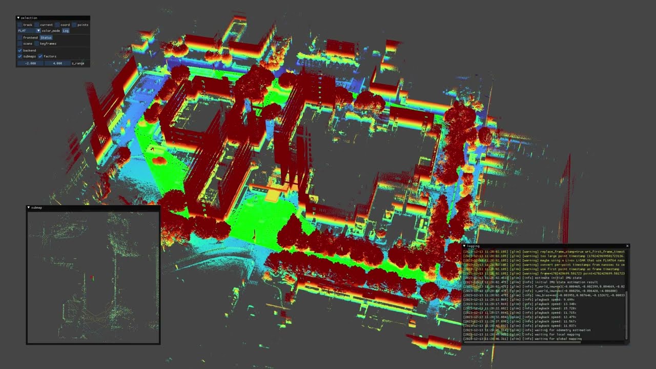 Environmental Mapping for the Blue Tree Project (MID360)
