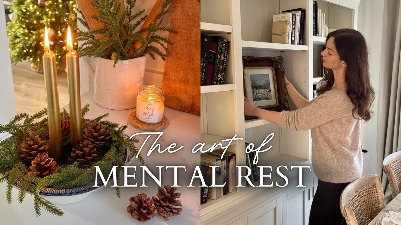 The Art of Actually Resting | Slow Living in Winter in the English Countryside Christmas Vlog UK