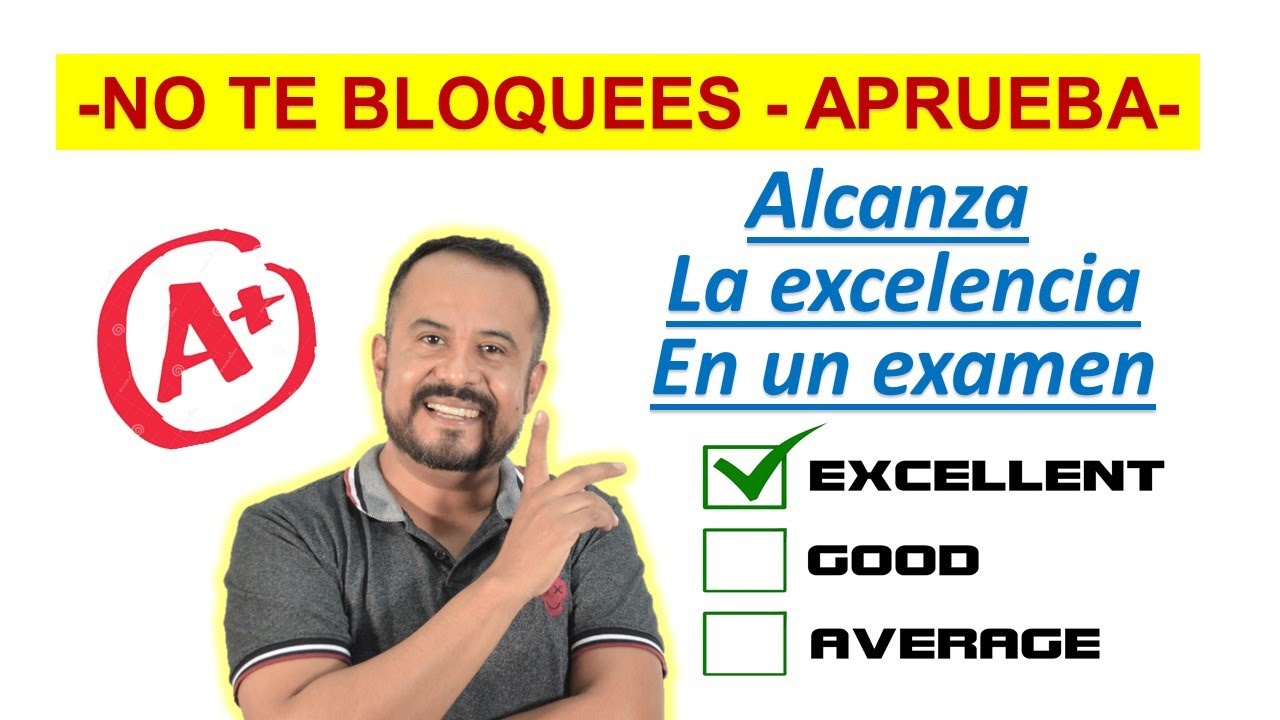 APRENDE A RESPONDER UN EXAMEN DE INGLES