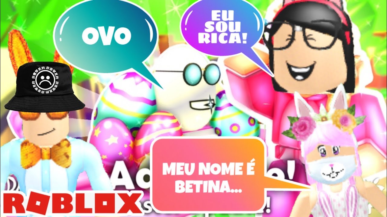 Roblox: MEMES + PÁSCOA = RISADAS!! (Adopt Me)
