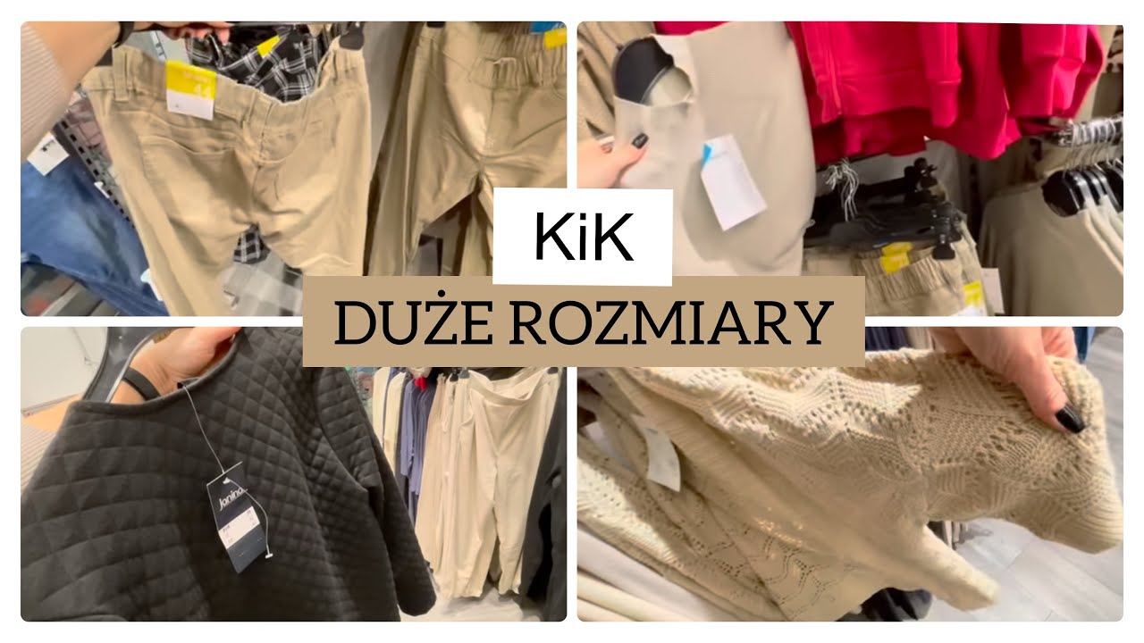 Kik❗️Nowe ciuszki❗️DUŻE ROZMIARY❗️ODZIEŻ DAMSKA