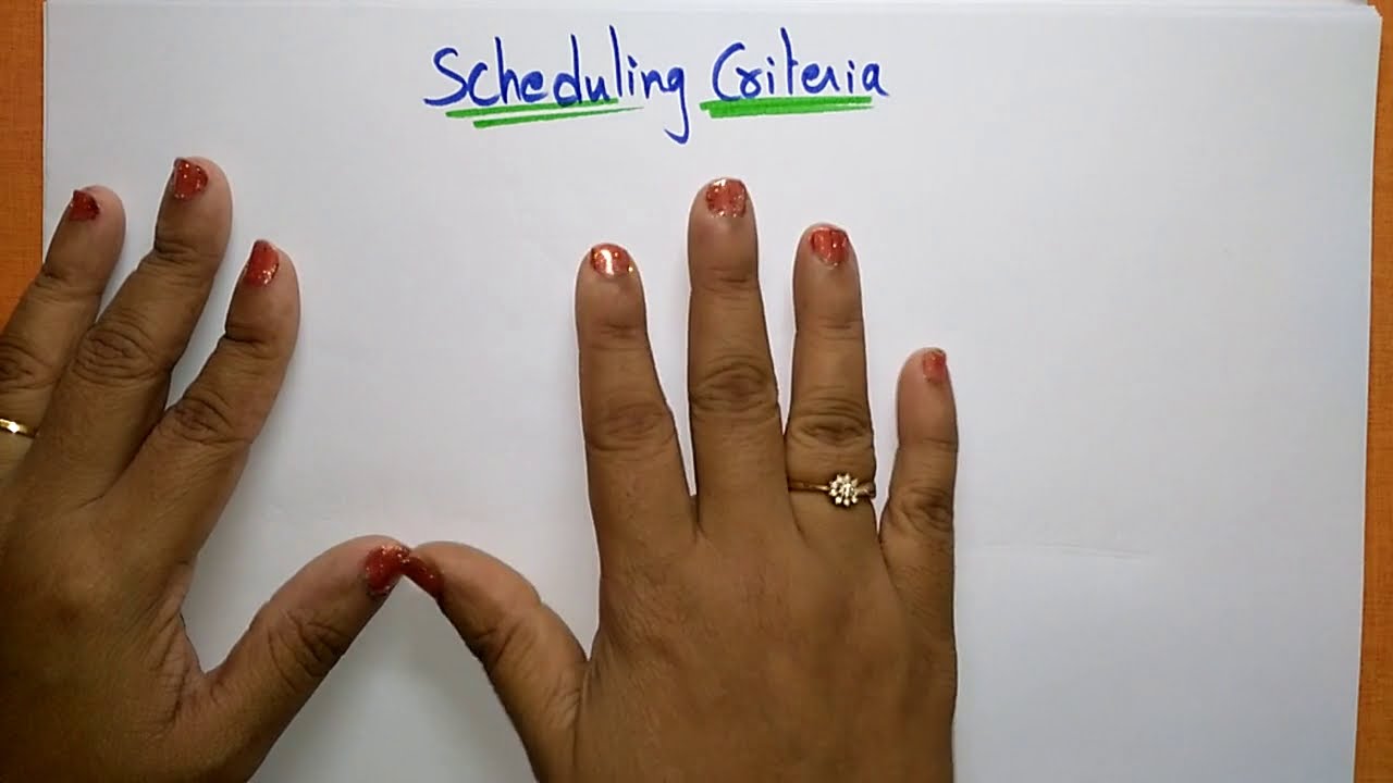 Scheduling Criteria | OS | Lec-48 | Bhanu Priya