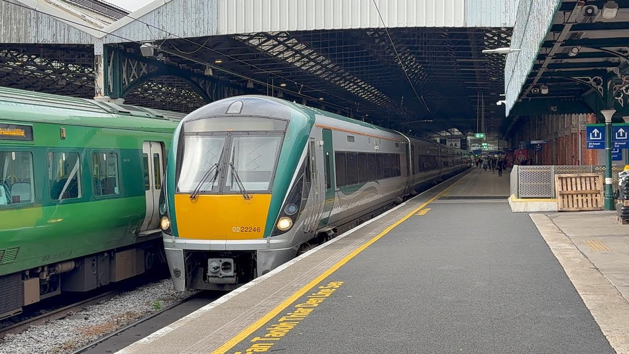Trains at Dublin Connolly, Ireland | Irish Railway #1