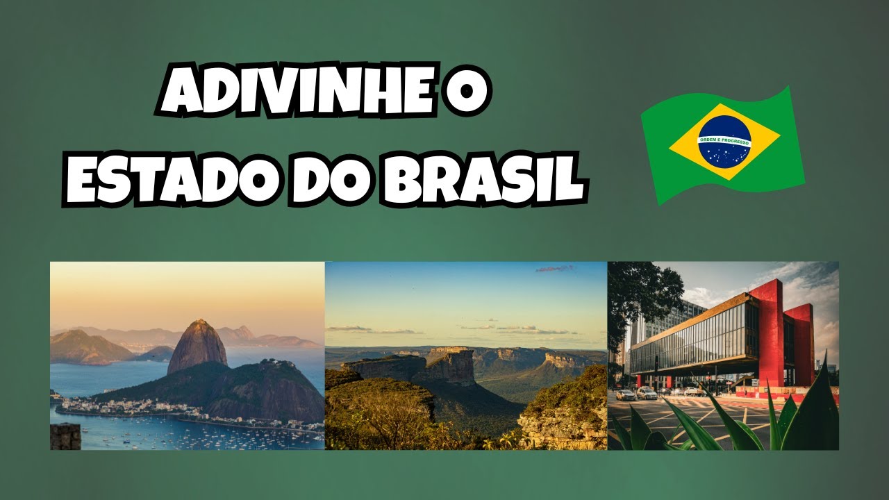 ADIVINHE O ESTADO PELA IMAGEM - Quiz de Geografia 🌎