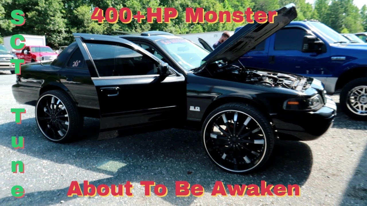400+hp Crown Vic On 8s Gets SCT 93 Octane Tune Part 1