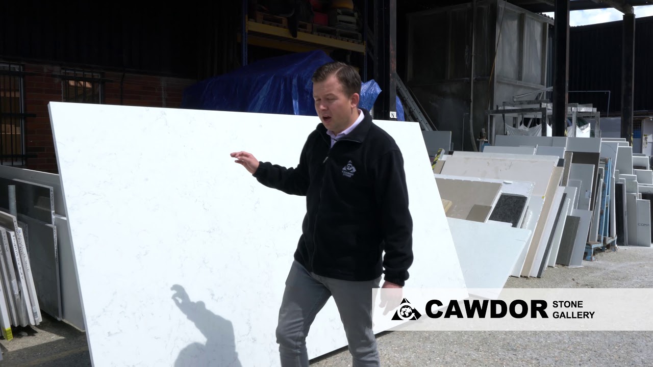 Calacatta Quartz and Carrara Quartz Worktops available NOW from Cawdor Stone Gallery
