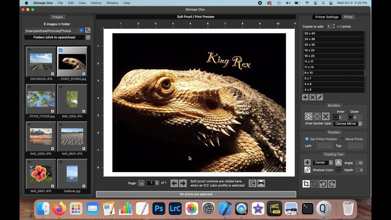 Annotations and Floating Text in Qimage One